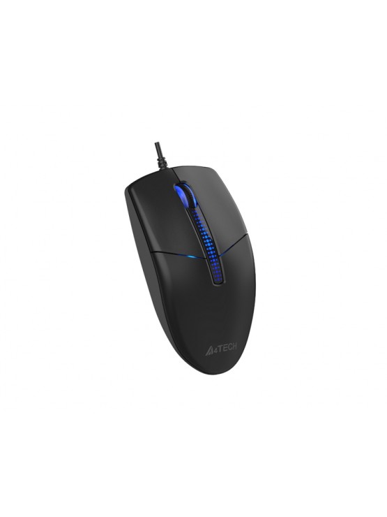 მაუსი: A4Tech N-530S Wired Illuminated Optical Mouse Black