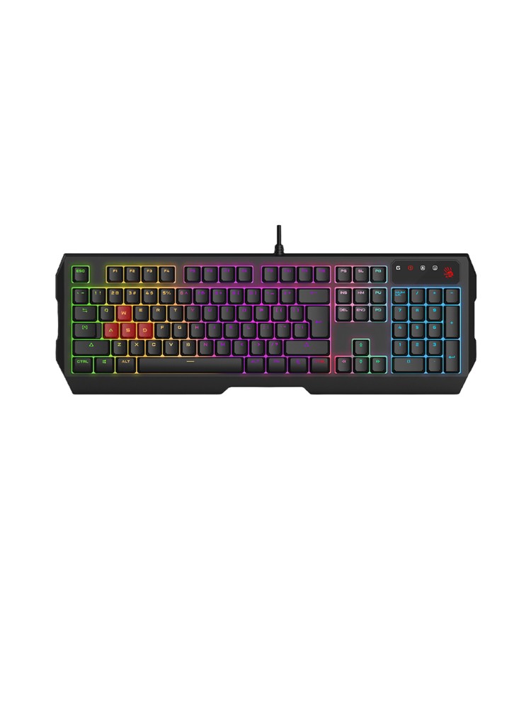 კლავიატურა: A4tech Bloody B140N Neon Keyboard Black
