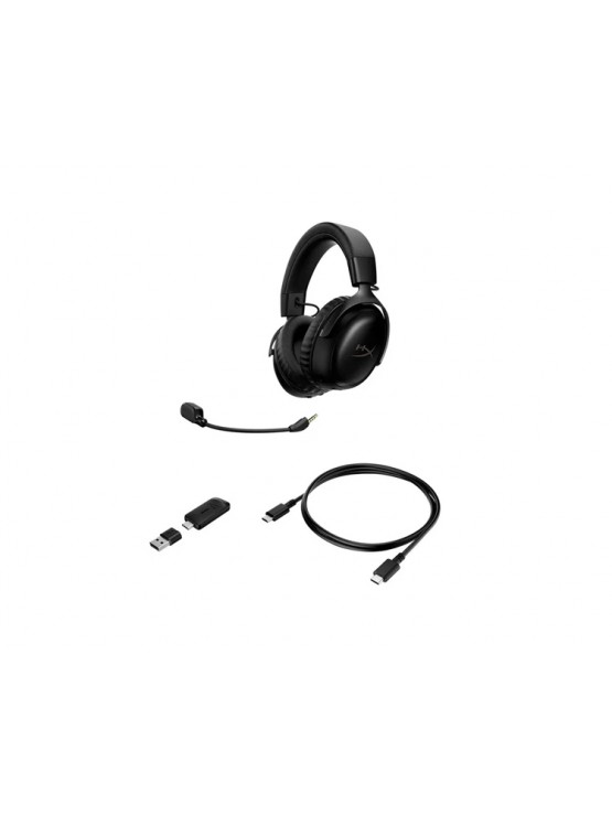 ყურსასმენი: HyperX Cloud III S Wireless Gaming Headset Black - A59YZAA