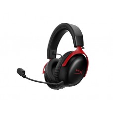 ყურსასმენი: HyperX Cloud III S Wireless Gaming Headset Black/Red - A59Z0AA