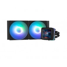ქულერი: Zalman ALPHA2 DS A24 BLACK ARGB CPU Universal Liquid Cooler
