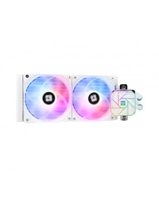 ქულერი: THERMALRIGHT Aqua Elite 240 WHITE V3 ARGB AIO Liquid CPU Universal Cooler