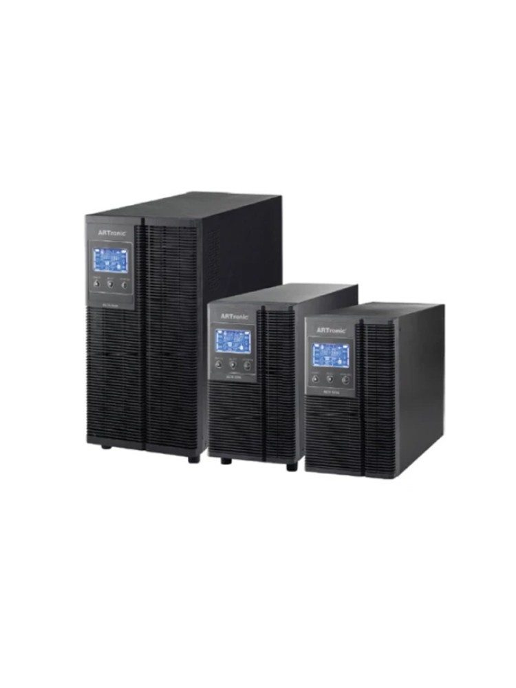 უწყვეტი კვების წყარო: ARTronic ALFA Plus 3000VA/3000W On-Line UPS 12V/9Ah 6pcs Batteries
