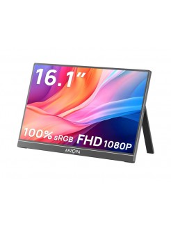 მონიტორი: ARZOPA Z1C 16.1" FHD IPS Mini HDMI USB Type-C Built-in Speaker