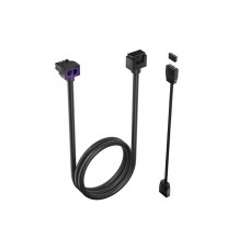 PSU კაბელის დამაგრძელებელი: Asiahorse HYDRUS 8PIN GPU BLACK -A- 30CM