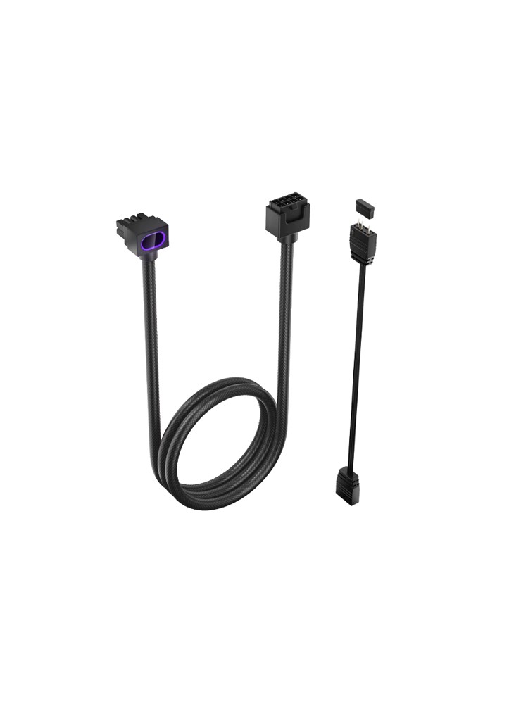 PSU კაბელის დამაგრძელებელი: Asiahorse HYDRUS 8PIN GPU BLACK -B- 30CM