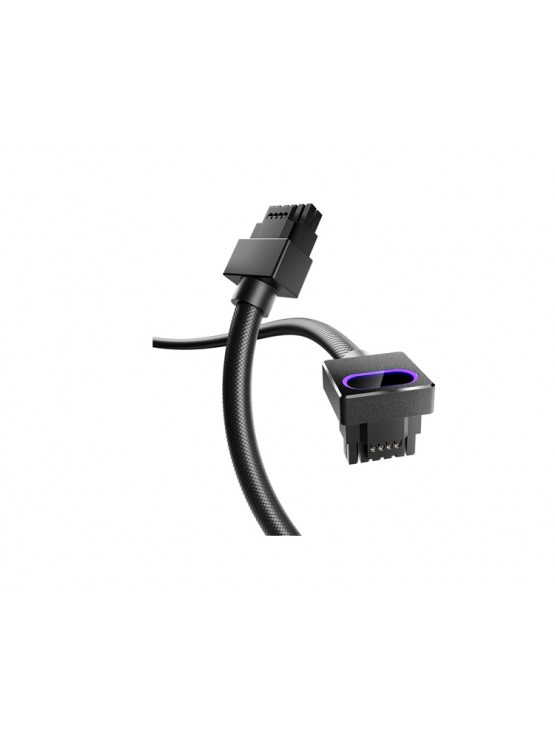 PSU კაბელის დამაგრძელებელი: Asiahorse HYDRUS 8PIN CPU BLACK -A- 30CM