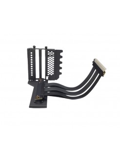 ვიდეო დაფის სამაგრი: Asiahorse PCIE5.0 -A- BLACK 90 + Bracket