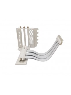 ვიდეო დაფის სამაგრი: Asiahorse PCIE5.0 -A- White 90 + Bracket