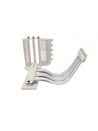 ვიდეო დაფის სამაგრი: Asiahorse PCIE5.0 -A- White 90 + Bracket