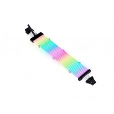 PSU კაბელის დამაგრძელებელი: Asiahorse RGB DualSR 12pin 4pin 1to1 Black