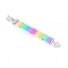 PSU კაბელის დამაგრძელებელი: Asiahorse RGB DualSR 12pin 4pin 1to1 White
