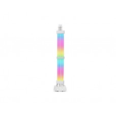 PSU კაბელის დამაგრძელებელი: Asiahorse RGB DualSR 12pin 4pin 1to3 White