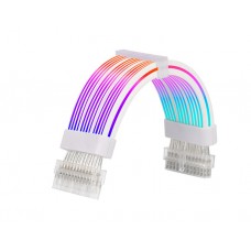 PSU კაბელის დამაგრძელებელი: Asiahorse RGB DualSR 24pin White