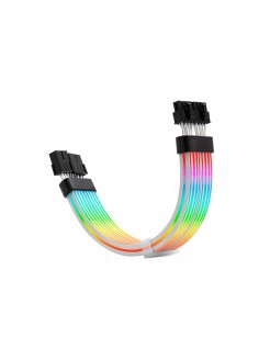 PSU კაბელის დამაგრძელებელი: Asiahorse RGB DualSR 2x8pin Black