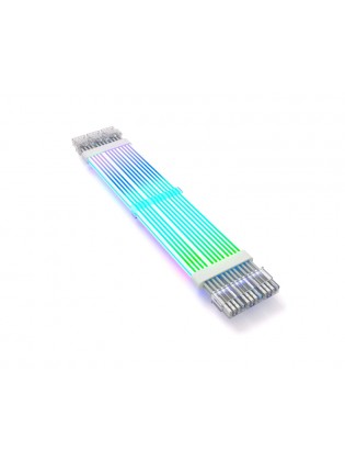 PSU კაბელის დამაგრძელებელი: Asiahorse RGB DualSR 3x8pin White