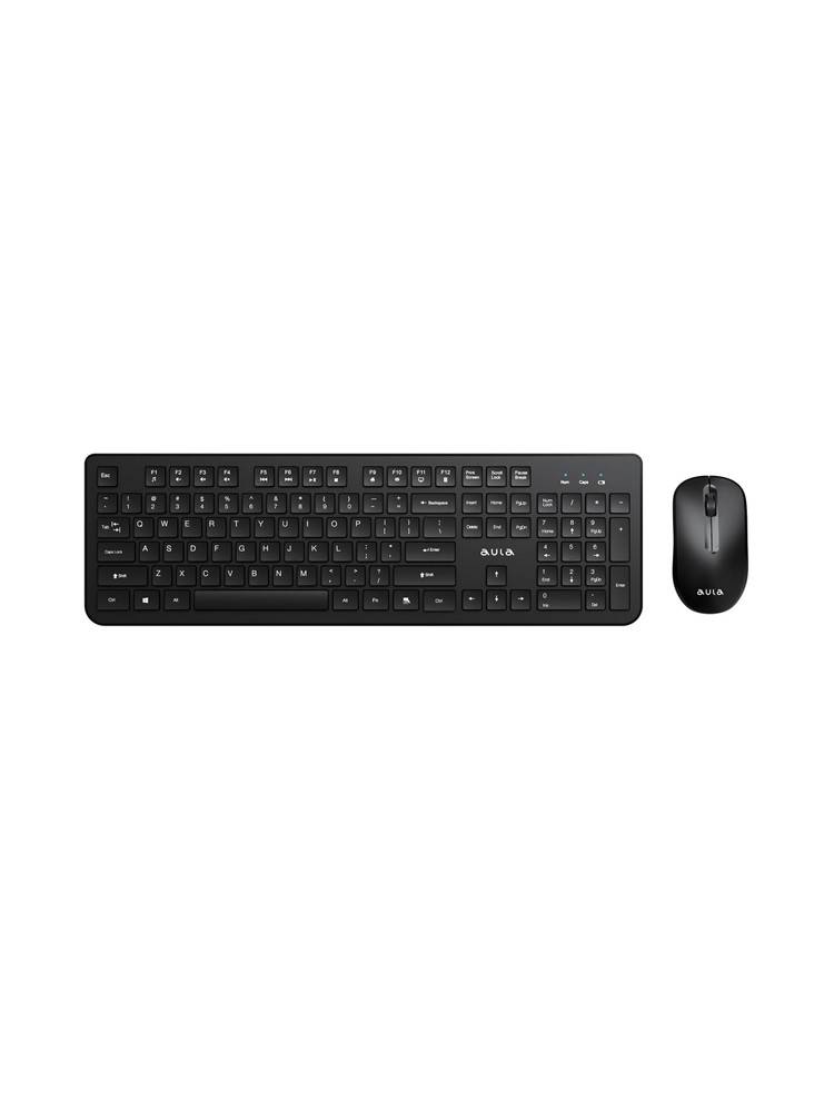 კლავიატურა-მაუსი: AULA AC290 Keyboard and Mouse Combo Black