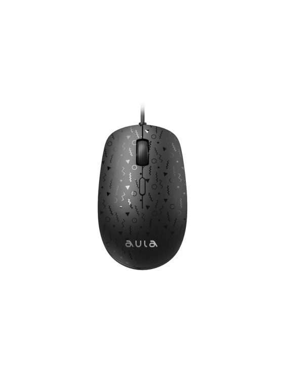 მაუსი: AULA AM106 Wired Mouse Black
