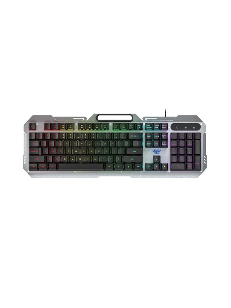 კლავიატურა: AULA F2023 Wired USB Membrane Gaming Keyboard Black