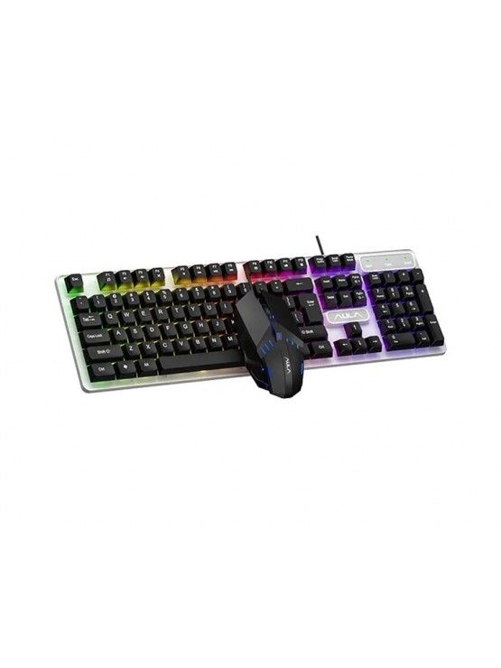 კლავიატურა-მაუსი: AULA F3061 Membrane Gaming Keyboard & Mouse Combo