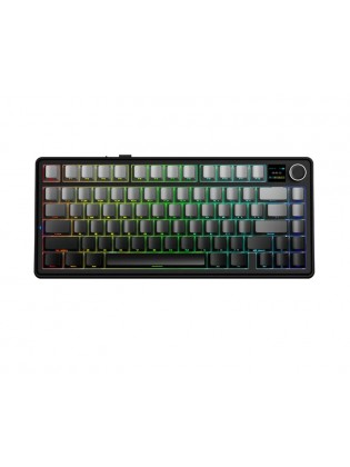 კლავიატურა: AULA F75MAX Gasket Wireless Mechanical Keyboard Gradient grey (Reaper Switch)