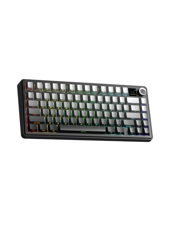 კლავიატურა: AULA F75MAX Gasket Wireless Mechanical Keyboard Gradient grey (Reaper Switch)