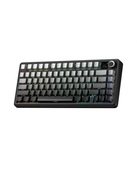 კლავიატურა: AULA F75MAX Gasket Wireless Mechanical Keyboard Gradient grey (Reaper Switch)