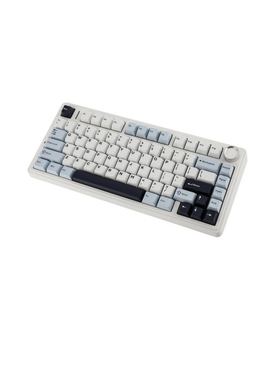 კლავიატურა: AULA F75 Wireless Mechanical Keyboard Gradient White/Blue/Purple (Star Vector Switch)