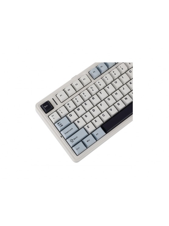კლავიატურა: AULA F75 Wireless Mechanical Keyboard Gradient White/Blue/Purple (Star Vector Switch)