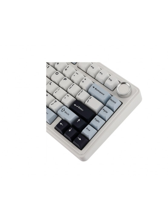 კლავიატურა: AULA F75 Wireless Mechanical Keyboard Gradient White/Blue/Purple (Star Vector Switch)