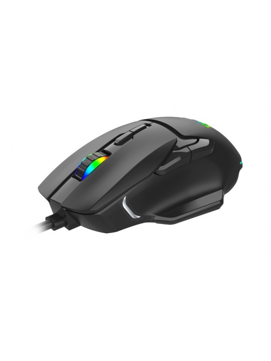 მაუსი: AULA F815 RGB Wired Gaming Mouse Black
