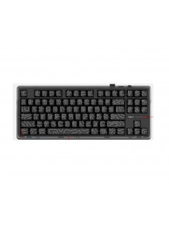 კლავიატურა: AULA F87 PRO RGB Mechanical Gaming Keyboard Black Gradient (Kayhua Intelligent Switch)