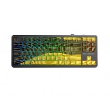 კლავიატურა: AULA F87pro Rechargeable Wireless Mechanical Keyboard Contour keycap (Matcha Latte Switch)