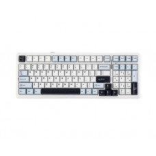 კლავიატურა: AULA F99 Customized Mechanical Keyboard Light Blue/White/Black Purple (Whale-Sea Switch)