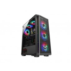 ქეისი: AULA FZ002 4x120mm ARGB Fans Mid Tower Black