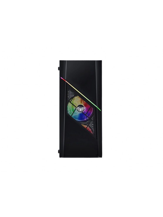 ქეისი: AULA FZ003 4x120mm RGB Fans Mid Tower Black
