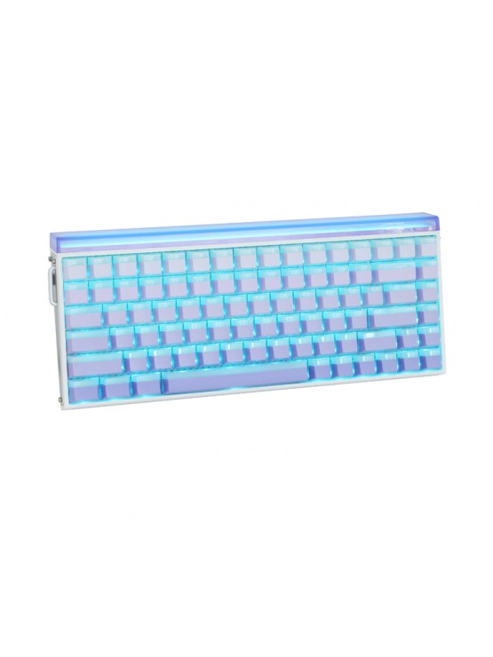კლავიატურა: AULA HERO 84 RGB Wired Gaming Keyboard side-engraved keycaps Gradient Purple (Jade King Magnetic Switch)
