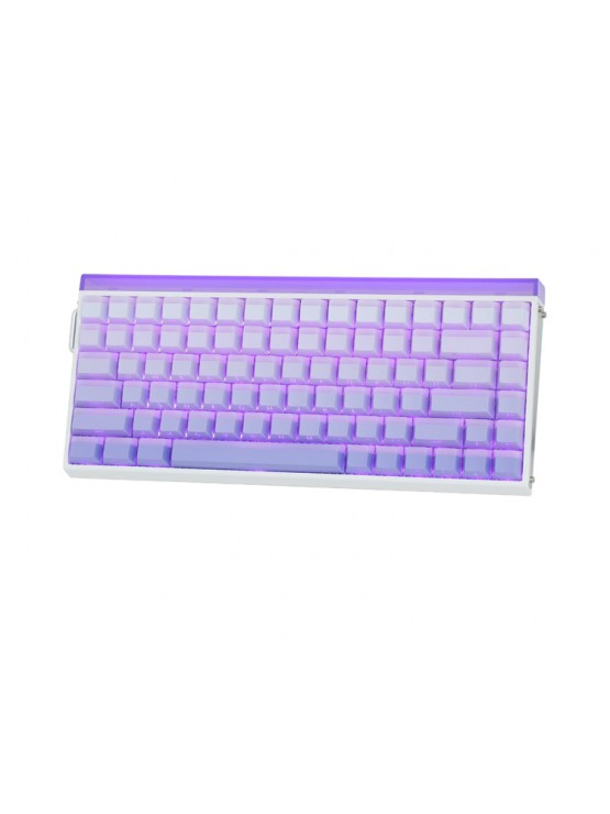 კლავიატურა: AULA HERO 84 RGB Wired Gaming Keyboard side-engraved keycaps Gradient Purple (Jade King Magnetic Switch)