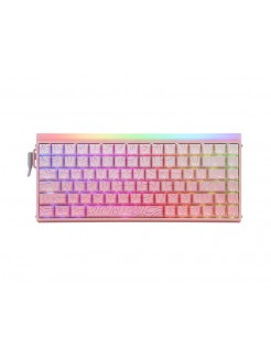 კლავიატურა: AULA HERO 84 RGB Wired Gaming Keyboard side-engraved keycaps Gradient Pink (Dragon King Magnetic Switch)