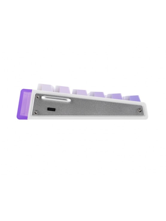 კლავიატურა: AULA HERO 84 RGB Wired Gaming Keyboard side-engraved keycaps Gradient Purple (Jade King Magnetic Switch)
