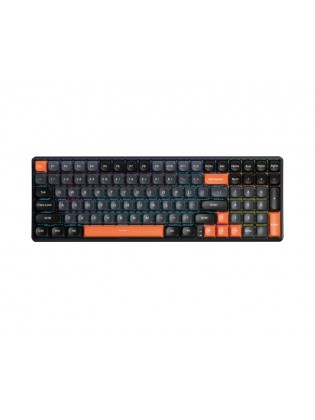 კლავიატურა: AULA S100 Rainbow LED Wired Gaming Keyboard Black (Blue/Brown switch)