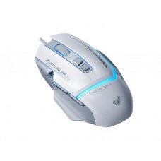 მაუსი: AULA S12 Pro Wired RGB Gaming Mouse White/Gray