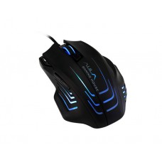 მაუსი: AULA S18 Black-Rainbow Backlight Wired Gaming Mouse Black