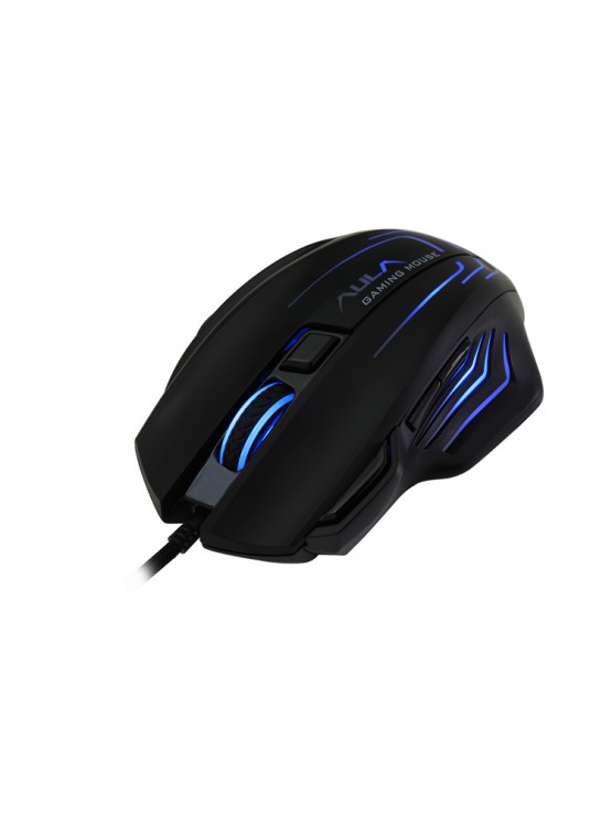 მაუსი: AULA S18 Black-Rainbow Backlight Wired Gaming Mouse Black