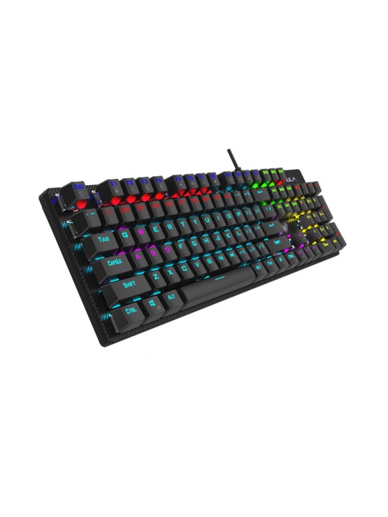 კლავიატურა: AULA S2022 RGB Wired Gaming Mechanical Keyboard Black (Blue Switch)