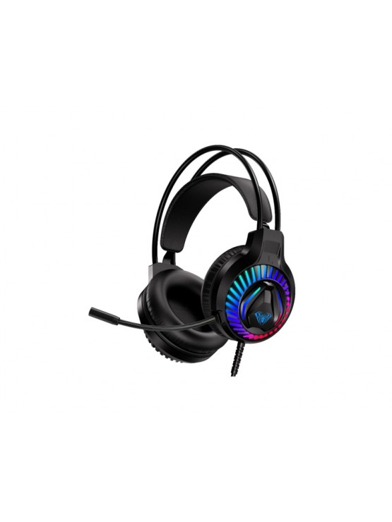 ყურსასმენი: AULA S605 RGB Wired Gaming Headset Black