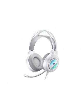 ყურსასმენი: AULA S606 RGB Wired Gaming Headset White