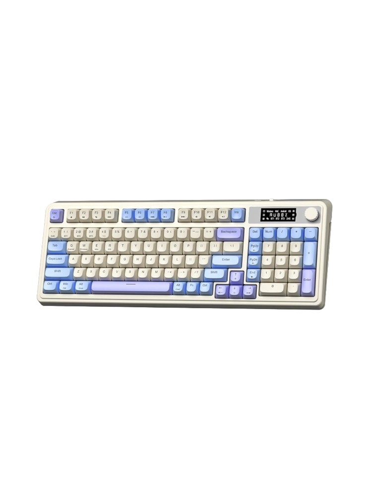 კლავიატურა: AULA S99PRO RGB Membrane Gaming Keyboard Blue/Yellow/Purple