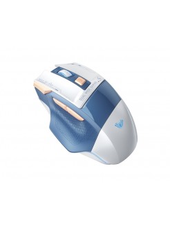 მაუსი: AULA SC550 E-sports Gaming Wireless Dual Mode Mouse Grey/Blue