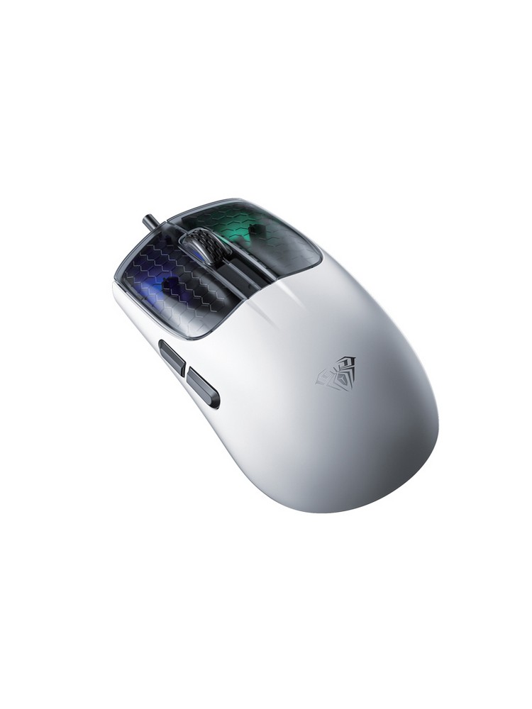 მაუსი: AULA SC560 Lightweight Bluetooth Wireless Mouse Black/White